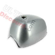 Depósito gris metálico para Gorilla 50cc a 125cc (antes 09-2015)