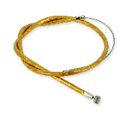 Cable de freno delantero para minimotos Nitro 50cm, (Oro)