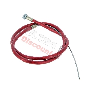 Cable de freno delantero tuning ROJO (70cm)