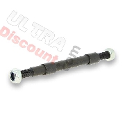 Eje de rueda delantero para mini cross (12 mm)