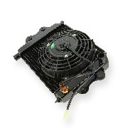 Radiador cumpleto para quad Spy Racing 350cc F3