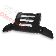 Parachoques delantero ROJO Quad Shineray 200cc ST-6A Negro