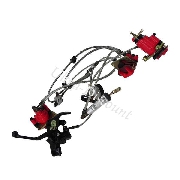 Kit de freno hidráulico completo Shineray 350cc (XY350ST-2E)