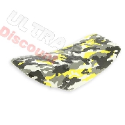 Sillín para mini quad camuflaje amarillo