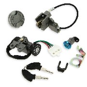 Clausor completo para scooter chinas (tipo 5)