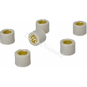 Lote de 6 rodillos de variador scooter 250cc (17g)