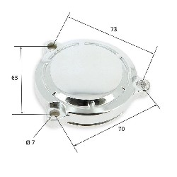 Tapa de piñonería de arranque de Quad Shineray Bashan 250 BS250S-11