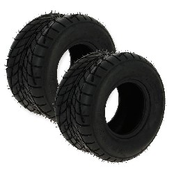2x Neumáticos traseros de carretera ATV Bashan 200cc BS200S3 (talla 18-9.50-8)