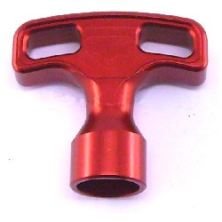 Empuñadura de tirador color ROJO