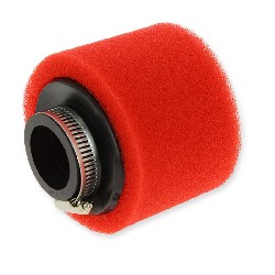 Filtro Racing ROJO en espuma para Pit Bikes 34mm, Recambios para Pit Bike