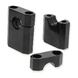 Torreta de dirección para Dirt Bike (negro), Recambios para Pit Bike