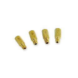 Lote de 4 chiclés 60-65-70-75 de carburador KEIHIN - KOSO, Recambios para Pit Bike