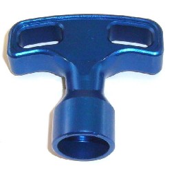 Empuñadura de tirador color AZUL, Recambios minimotos