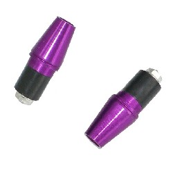 Tapón protecctor de manillar Violeta (tipo 5), Piezas de scooter chino