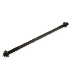 Eje de rueda trasero 10x230mm + tuercas paso americano para mini, Recambios minimotos