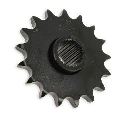 Piñón de 17 dientes para (530 : Ø:25mm) para quad chinas 530-T17, Recambios quad chinas 200cc