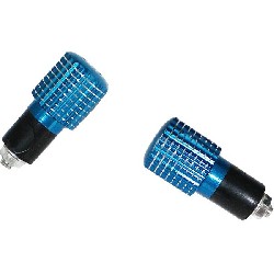 Tapón protección de manillar AZUL (tipo 6), Piezas de scooter chino