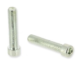 Par de tornillos M8 38mm quad chasis (cromo)