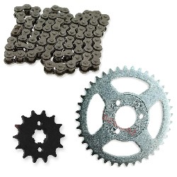 Kit de transmisión cadena + piñón + corona para Skymini 8 pulgadas ST50-8/8A