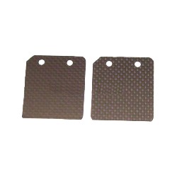 Par de láminas en carbono para MTA4 (tipo B), Piezas Pocket Blata MT4