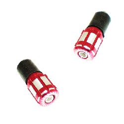 Tapón protección de manillar Rojo (tipo 4)