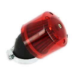 Filtro de aire racing para quad Shineray 250cc ST-9E (42mm) Rojo