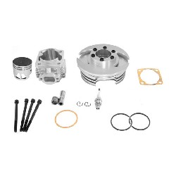 Kit 53cc 4 tranfers bulón de 10mm (tipo C, ALU), Piezas minimoto cross