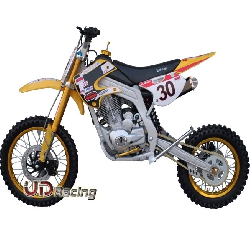 Pit Bike 200cc AGB30 AMARILLO (tipo 6)