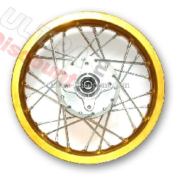 Llanta trasera Pit Bike 14'' ORO (tipo 3)