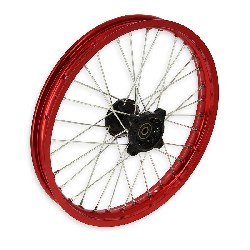 Llanta DEL. 17'' ROJO para Pit Bike AGB30