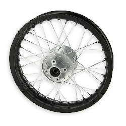 Llanta trasera Pit Bike 14'' Negro (tipo 1), Recambios para Pit Bike