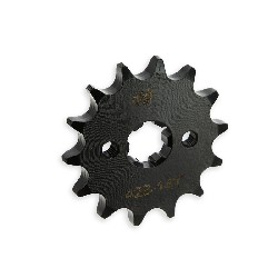Piñón de 14 dientes Pit Bike (428 - Ø:17mm), Recambios para Pit Bike