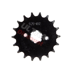 Piñón reforzado de 18 dientes para Pit Bikes (428 : Ø:20mm), Recambios para Pit Bike
