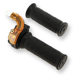 Puño de acelerador rápido alta calidad Rojo-negro, Recambios minimotos