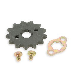 Piñón y fijación para motor 50cc por Bubbly Skyteam, Recambios Bubbly Skyteam