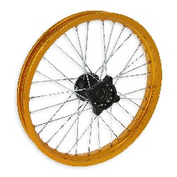 Llanta DEL. 17'' ORO para Pit Bike AGB30, Recambios para Pit Bike