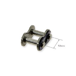 Eslabón rápido reforzado Pit Bike (Paso: 420, 13 mm), Recambios para Pit Bike
