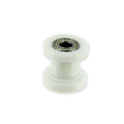 Rodillo de tensor de cadena para Dirt Bike (Blanco), Recambios para Pit Bike