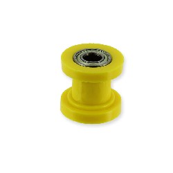 Rodillo de tensor de cadena para Dirt Bike (Amarillo), Recambios para Pit Bike