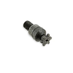 Piñón 6 dientes paso pequeño (tipo G), Recambios minimotos