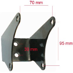 Pletinas fijación del motor Shineray 200cc STIIE, Recambios Shineray 200STIIE y STIIEB
