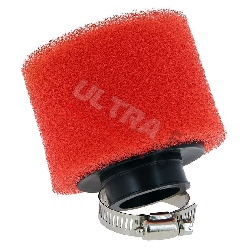 Filtro de potencia doble espuma (36mm) Rojo, Recambios para mini quads