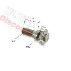 Piñón reforzado 7 dientes paso métrico pequeño, Recambios para mini quads