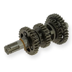 Piñonería de caja de cambios quad Shineray 250cc ST-9E (tipo 1), Piezas Shineray 250cc STIXE ST9E