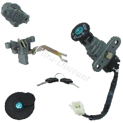 Clausor completo para scooter chinas (tipo 6)