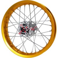 Llanta trasera Pit Bike 14'' ORO (tipo 2)