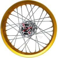 Llanta trasera Pit Bike 14'' ORO (tipo 2)