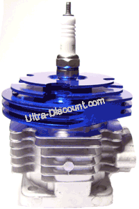 Kit 53cc 4 tranfers bulón de 12mm (tipo B, AZUL) Bilder 1