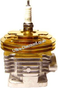 Kit 53cc 4 tranfers bulón de 10mm (tipo B, ORO) Bilder 1