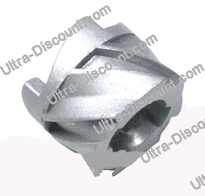 Tirador plástico + piñón en aluminio para minis Bilder 1